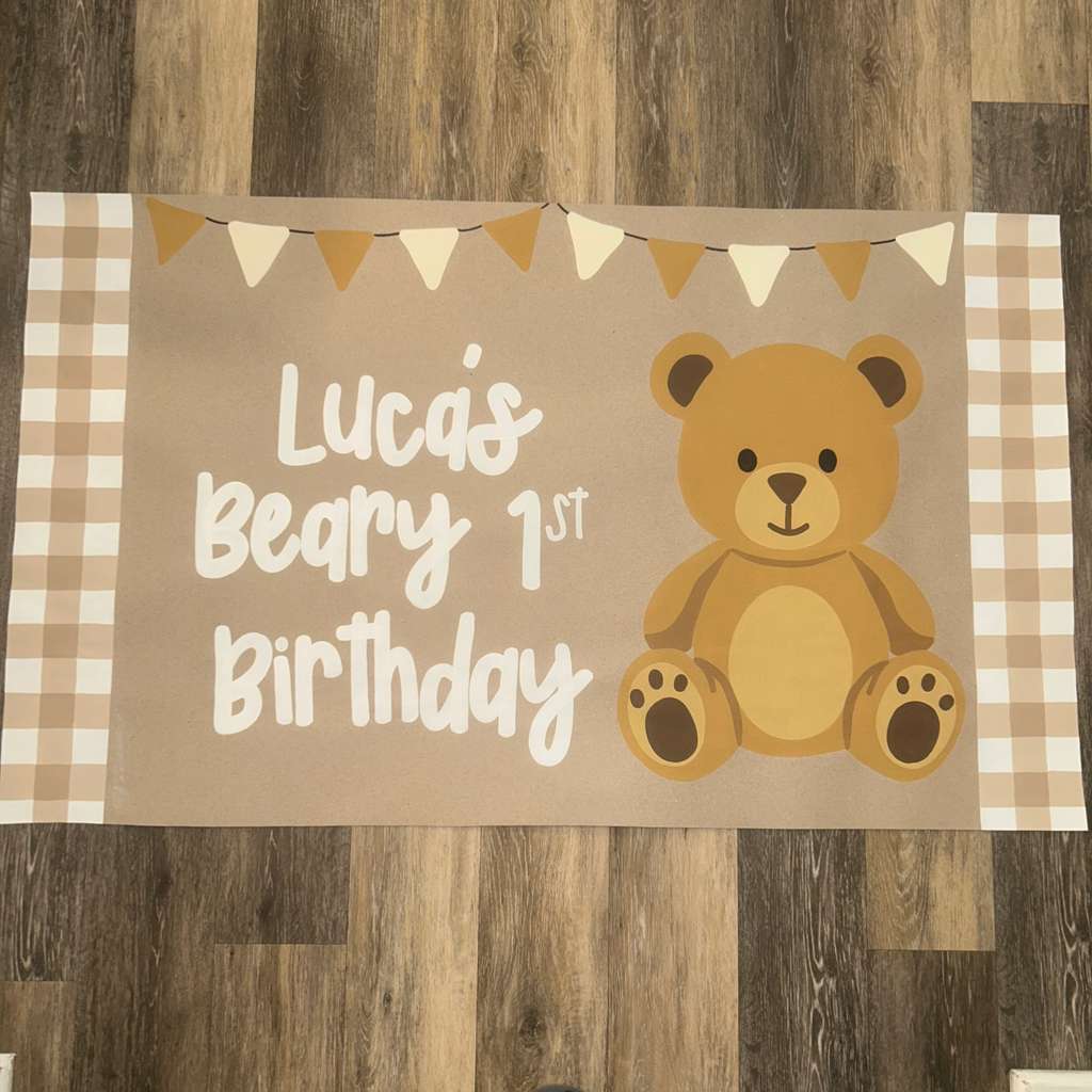 Luca's Beary 1st Birthday