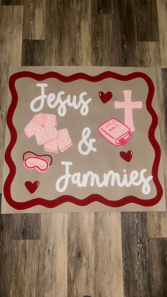 Jesus & Jammies mini banner